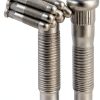 Wheel Stud Chrome Steel CADUFUELLY Serrated Clip-5