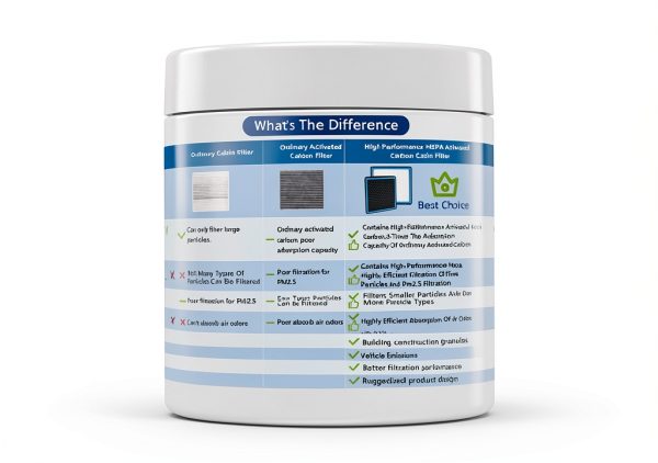 Cabin Air Filter RICHWEI HEPA Activated Carbon-2