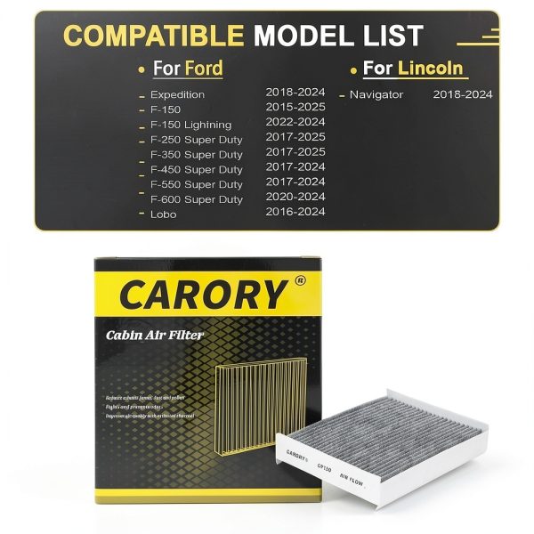 Carory Cabin Air Filter CF150 High Efficiency-1
