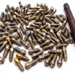 Marrkey Wheel Stud Hex Bolt 4mm x12mm Silver-0