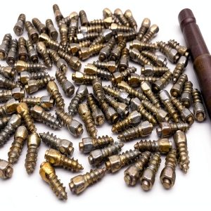 Marrkey Wheel Stud Hex Bolt 4mm x12mm Silver-0