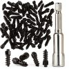 Frienda Black Carbon Steel Wheel Studs 4 x 9 mm-0
