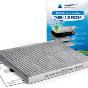Cabin Air Filter Femota MERV13 for Jeep Wrangler-0