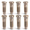 Wheel Stud Chrome Steel CADUFUELLY Serrated Clip-0