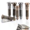 Wheel Stud Chrome Steel CADUFUELLY Serrated Clip-6