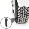 Frienda Black Carbon Steel Wheel Studs 4 x 9 mm-4