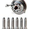 Wheel Studs RACOONA Alloy Steel Flat Head M14-4