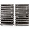 Customadeonly Silver Wheel Studs 20pc 61mm-1