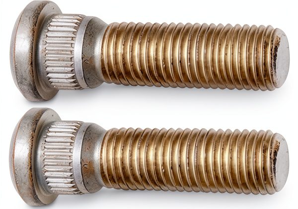 Car Wheel Lug Stud Nut Set HZEL Steel Chrome-4