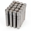 Customadeonly Silver Wheel Studs 20pc 61mm-0
