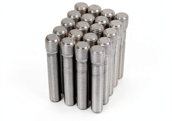 Customadeonly Silver Wheel Studs 20pc 61mm-0