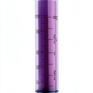 ENFit Syringe 60ml Global Medical – Clear Barrel, BPA-Free, ISO-0
