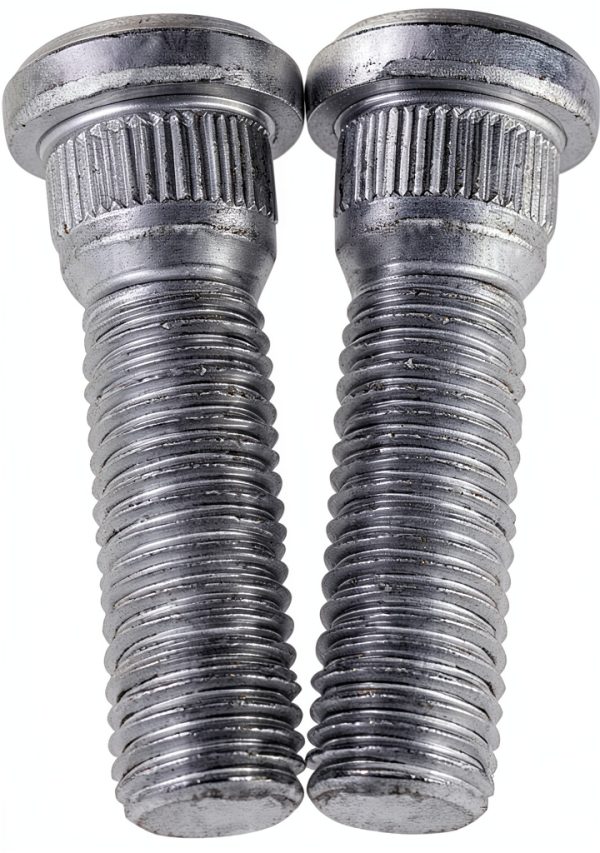 Wheel Lug Nut Stud Set Mysttoo Chrome Stainless Steel M12 4‑Piece-3
