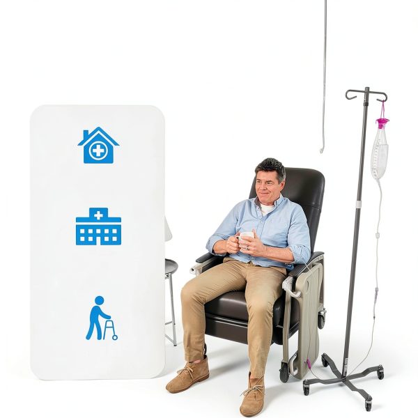 IV Pole Drive Medical 13033SV with Wheels Height Chrome Steel-6