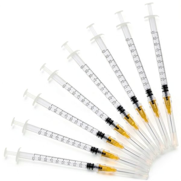 Syringe TFVBC Lab Sample Injection 20ml Color 12 Precision-0