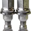 Wheel Lug Nut Stud Set Mysttoo Chrome Stainless Steel M12 4‑Piece-1