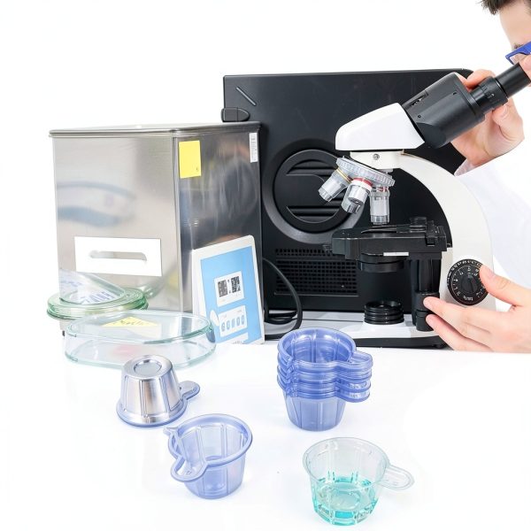 Disposable Urine Cups 130 Pack - 40ml Thick Plastic Clear - DAWUSONG-4