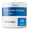 10mL Luer Lock Syringe, Sterile, Individually Sealed - 100 Syringes per Box (no needle)-3