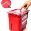 Alcedo Sharps Container 2 Gallon 3-Pack - Puncture Resistant-3