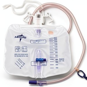 Bag, Drainage, Anti-Reflux Tower, 2000ML-0