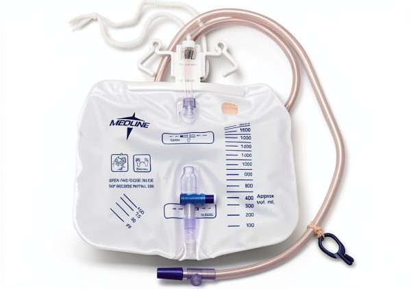 Bag, Drainage, Anti-Reflux Tower, 2000ML-0