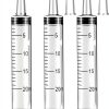 20ml Syringe HiMo Plastic Syringe with Cap 3 Pack Liquid Dispensing-0